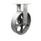 Service Caster 12'' Extra Heavy Duty Semi Steel Cast Iron Wheel Rigid Top Plate Caster CRAN-SCC-KP92R1230-SSR - alternate 1
